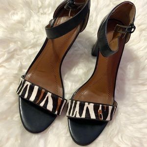 Tahari Pony Hair Sandal New with box